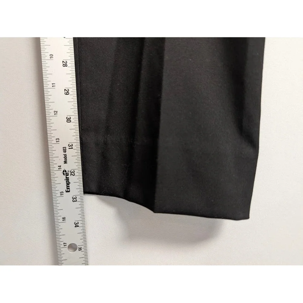 Banana Republic Extra Slim Stretch Dress Pants Mens 35x34 (Fits 36x33) Black